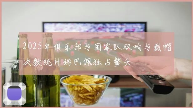 2025年俱乐部与国家队双响与戴帽次数统计姆巴佩独占鳌头