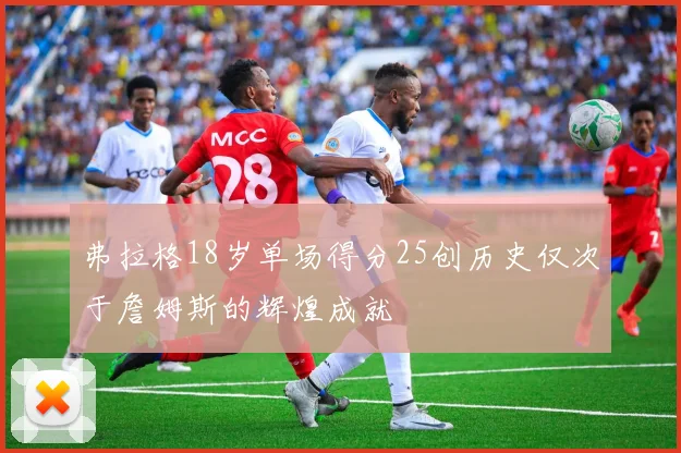 弗拉格18岁单场得分25创历史仅次于詹姆斯的辉煌成就
